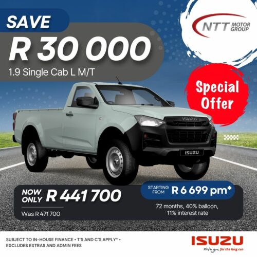 1.9 Single Cab L M/T image from NTT Isuzu