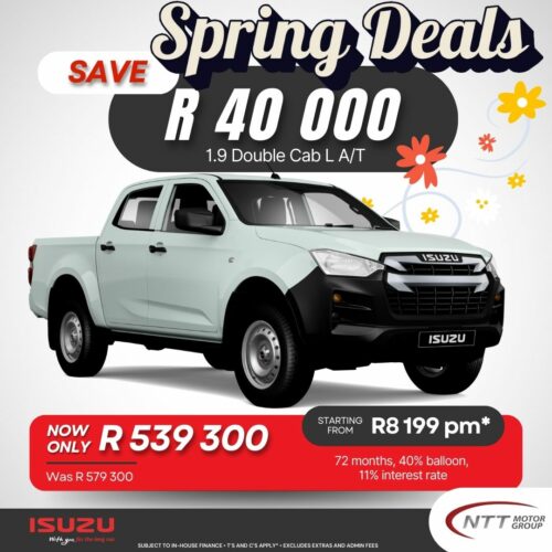 1.9 Double Cab L A/T image from NTT Isuzu