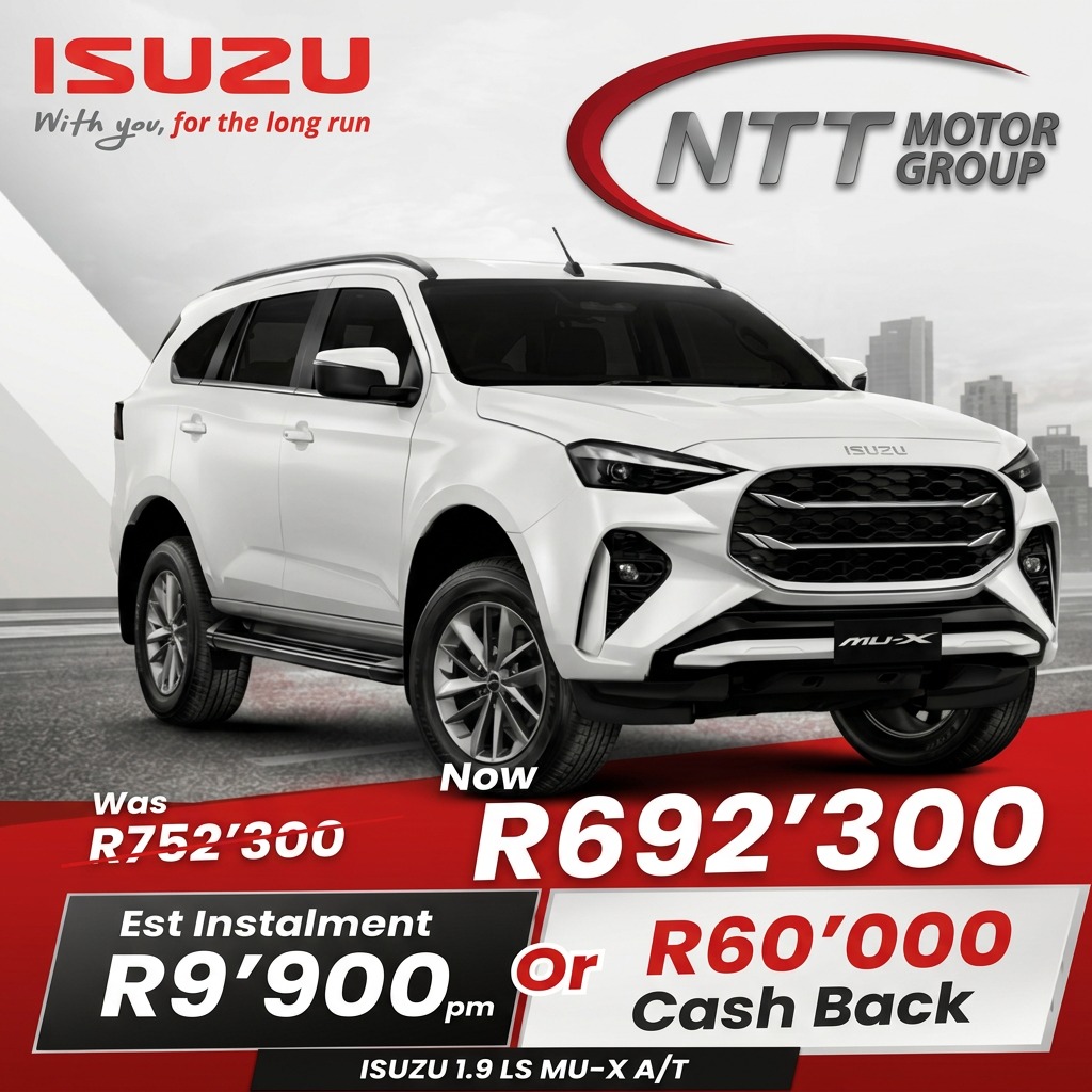 Isuzu MU-X 1.9 LS A/T Special Offer