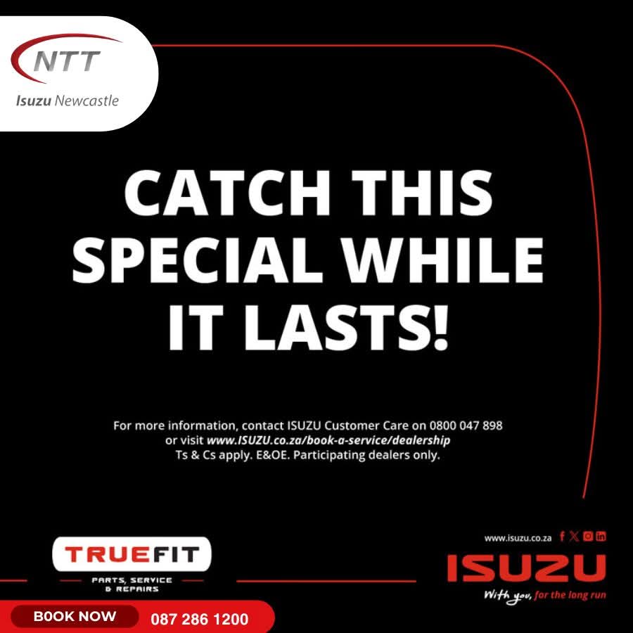 Catch This Service Special While It Lasts image from NTT Isuzu