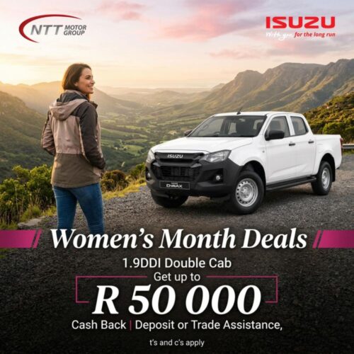 Isuzu D-MAX 1.9 DDI Double Cab special offer from NTT Isuzu