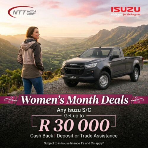 Isuzu D-MAX Single Cab special offer from NTT Isuzu