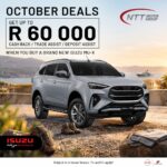 Isuzu MU-X October Cashback Deal Special Offer